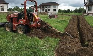 Копка траншей для водопровода в Дзержинске: цена за метр от 946 руб.