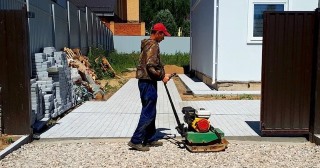 Устройство въезда на участок Дзержинск, цена от 51495 руб.